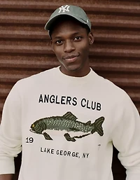 AE Trout Graphic Crew Neck Sweater