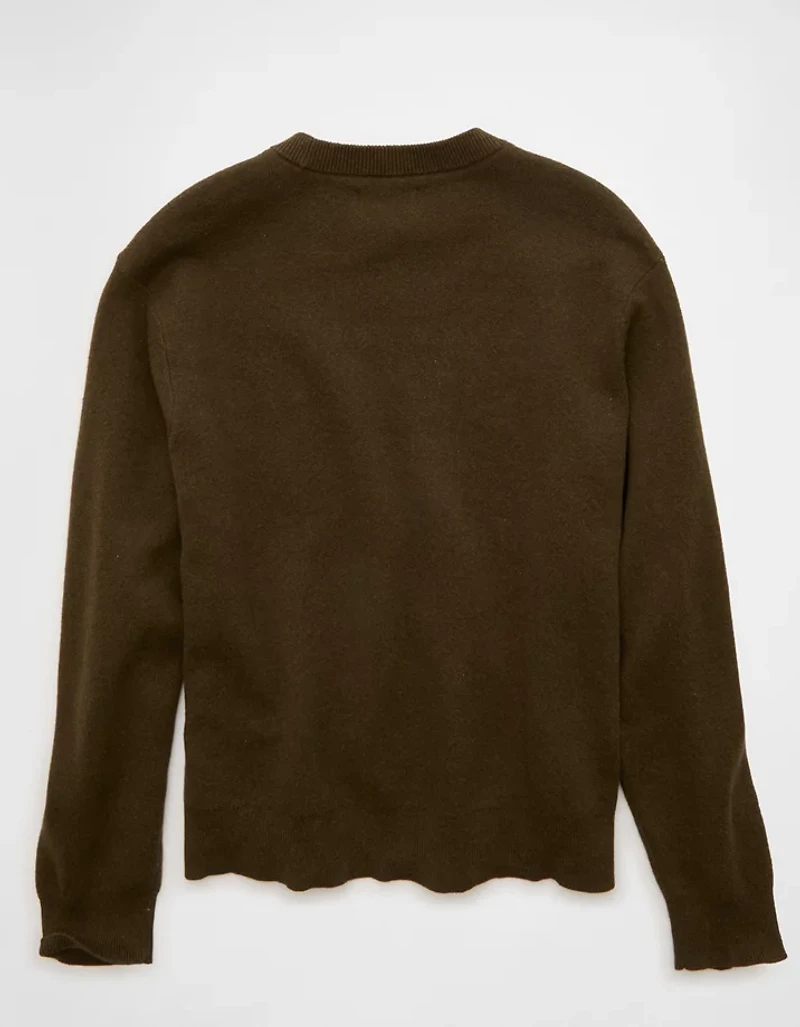 AE Cowboy Graphic Crew Neck Sweater