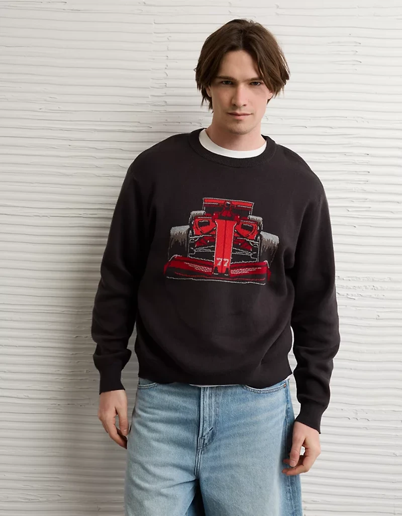 AE McLaren Graphic Crew Neck Sweater
