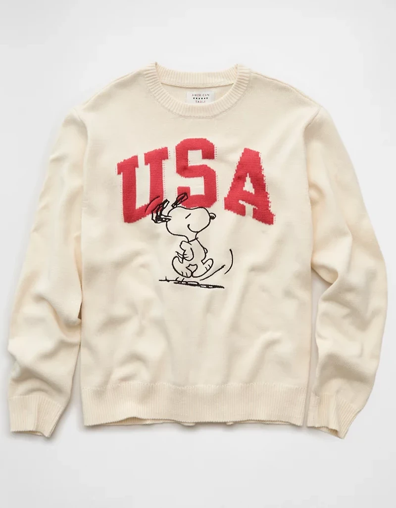 AE Snoopy Graphic Sweater