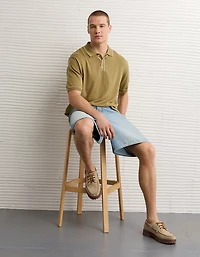 AE Tipped Sweater Polo Shirt