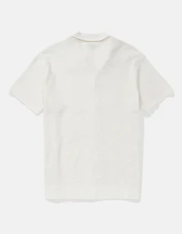 AE Waffle Button-Up Polo Shirt