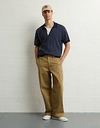Chemise polo en tricot rayé Fin de semaine AE