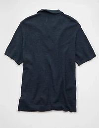 AE Pique Sweater Polo Shirt
