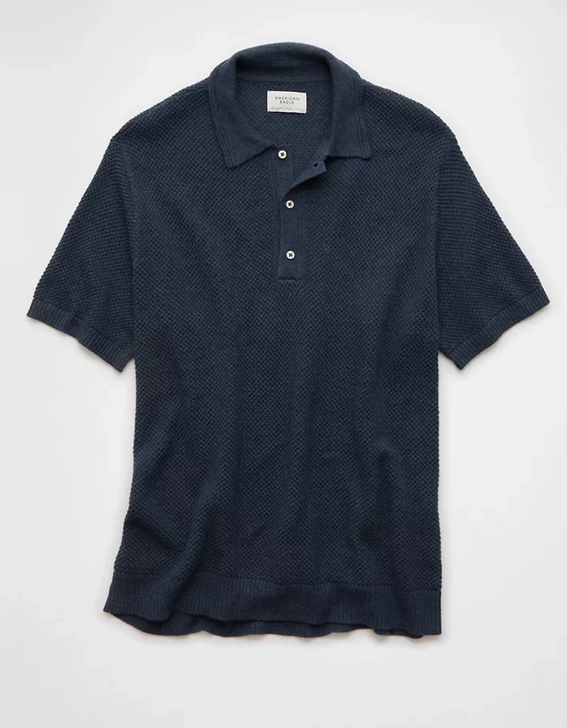 Polo en tricot piqué AE