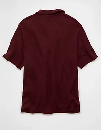 AE Pique Sweater Polo Shirt