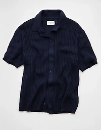 Chandail polo boutonné de fin semaine AE