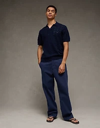 Polo en tricot à manches courtes AE