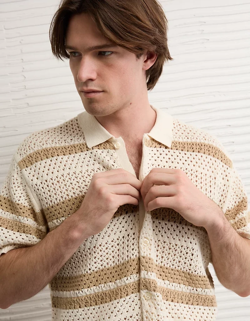 AE Weekend Sweater Polo