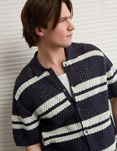 Polo en tricot fin de semaine AE