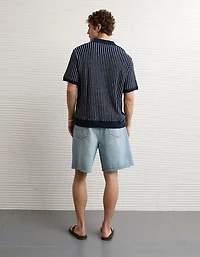 Chandail polo boutonné de fin semaine AE