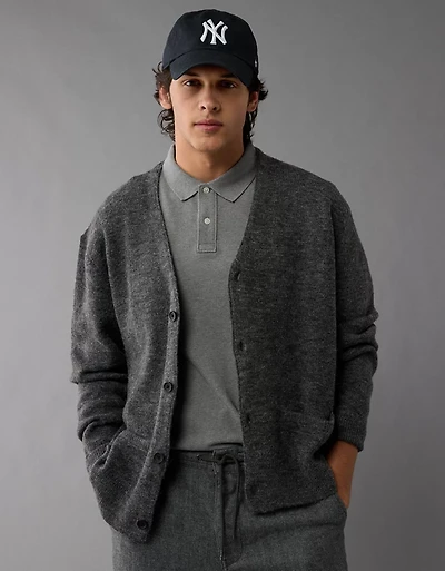 AE Long-Sleeve V-Neck Cardigan