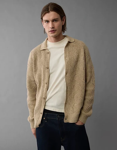 AE Collared Cardigan