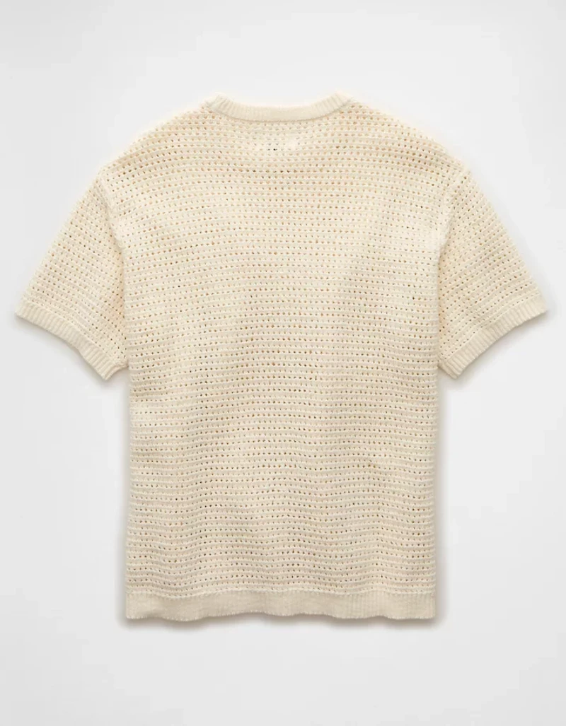 AE Open Knit Sweater T-Shirt