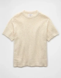 AE Open Knit Sweater T-Shirt