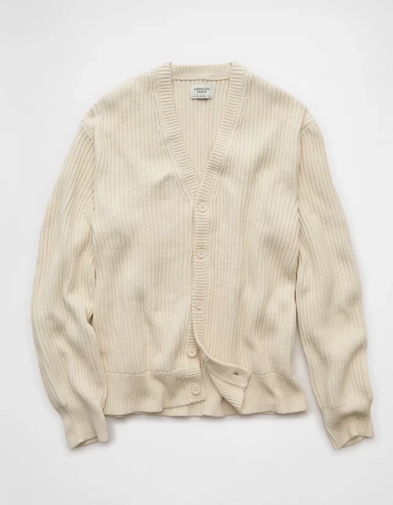 AE Washed Shaker Cardigan