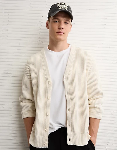 AE Washed Shaker Cardigan