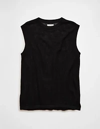 AE Open-Knit Sweater Tank