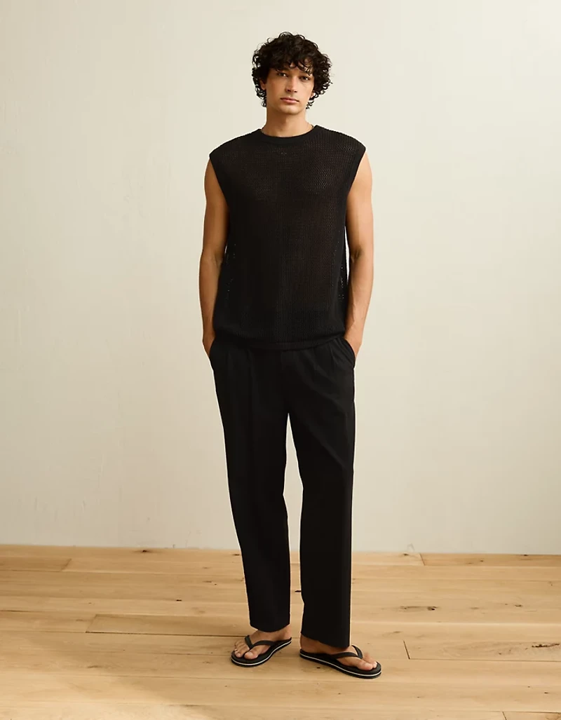 AE Open-Knit Sweater Tank