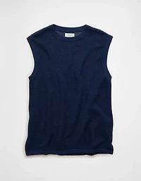 Débardeur en tricot ajouré AE