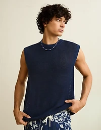 Débardeur en tricot ajouré AE