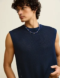 Débardeur en tricot ajouré AE