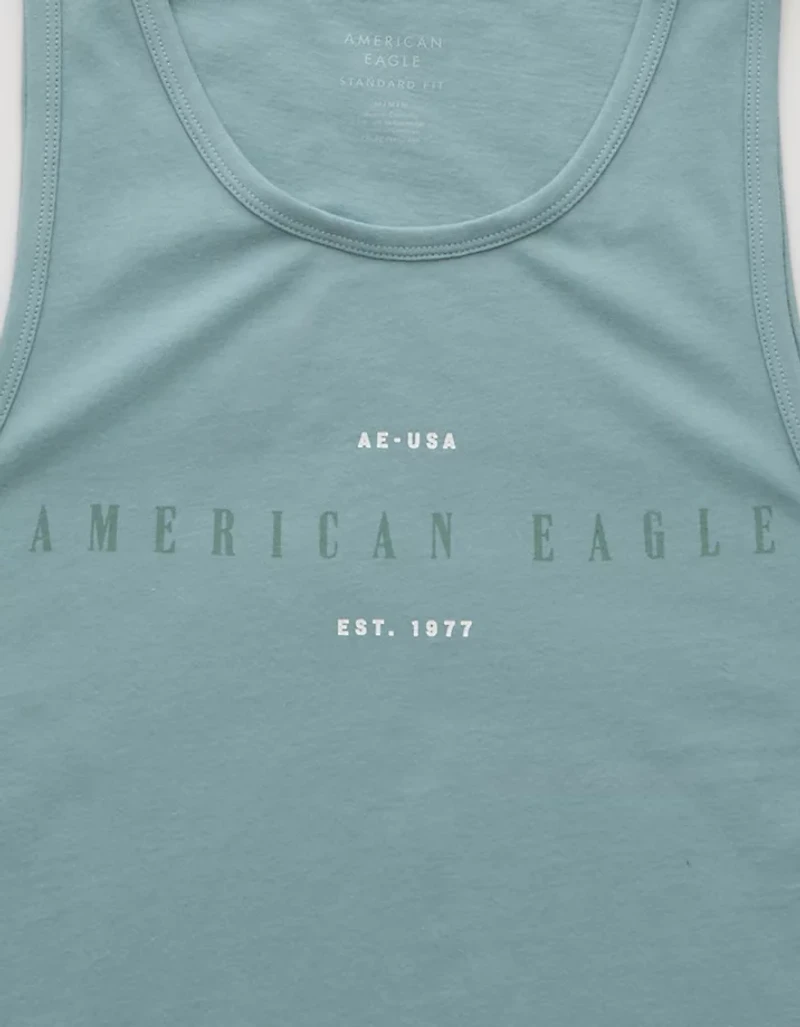AE Logo Graphic Tank Top
