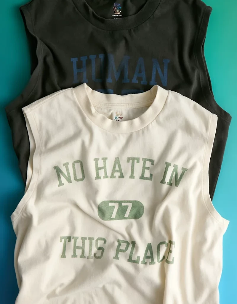 AE Pride Boxy Graphic Tank Top