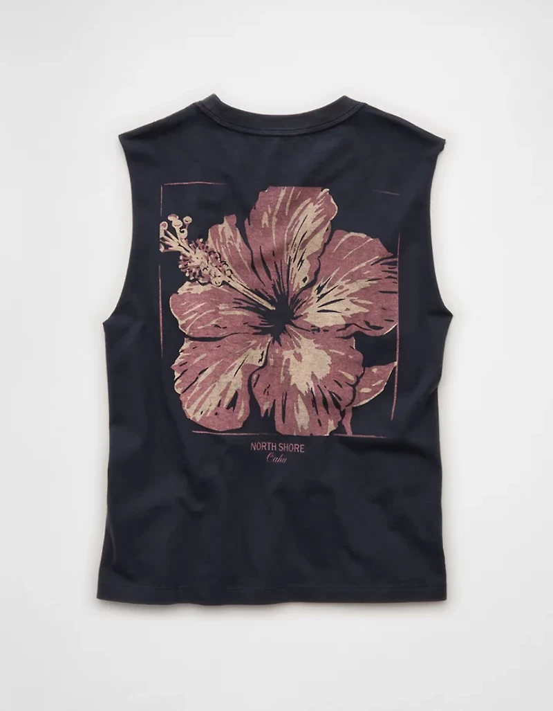 AE Boxy Destination Graphic Tank Top