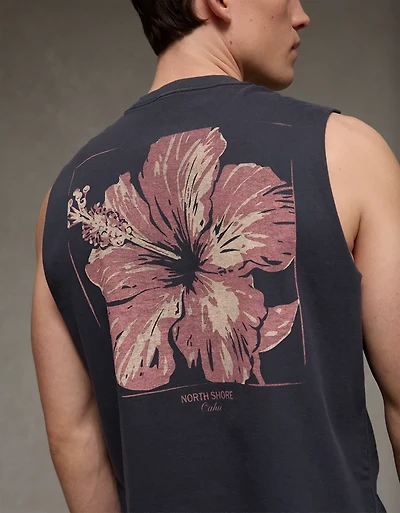 AE Boxy Destination Graphic Tank Top