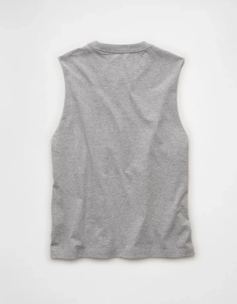 AE Boxy Fit Destination Graphic Tank Top