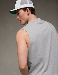 AE Boxy Fit Destination Graphic Tank Top