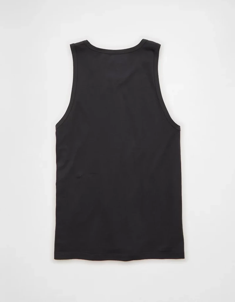AE Standard Fit Lightweight Logo Graphic Tank Top