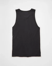 AE Standard Fit Lightweight Logo Graphic Tank Top