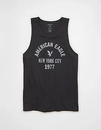 AE Standard Fit Lightweight Logo Graphic Tank Top