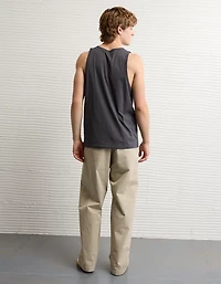 AE Standard Fit Lightweight Logo Graphic Tank Top