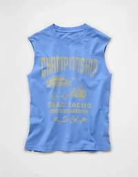 AE Boxy Hot Rod Graphic Muscle Tank Top