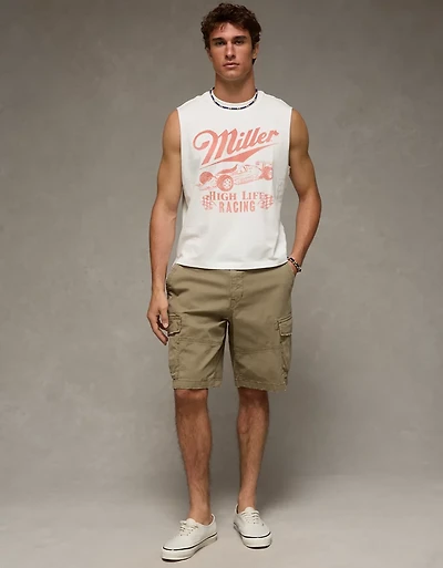 AE Boxy Fit Miller Racing Graphic Muscle Tank