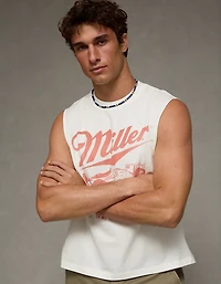 AE Boxy Miller Raching Graphic Tank Top