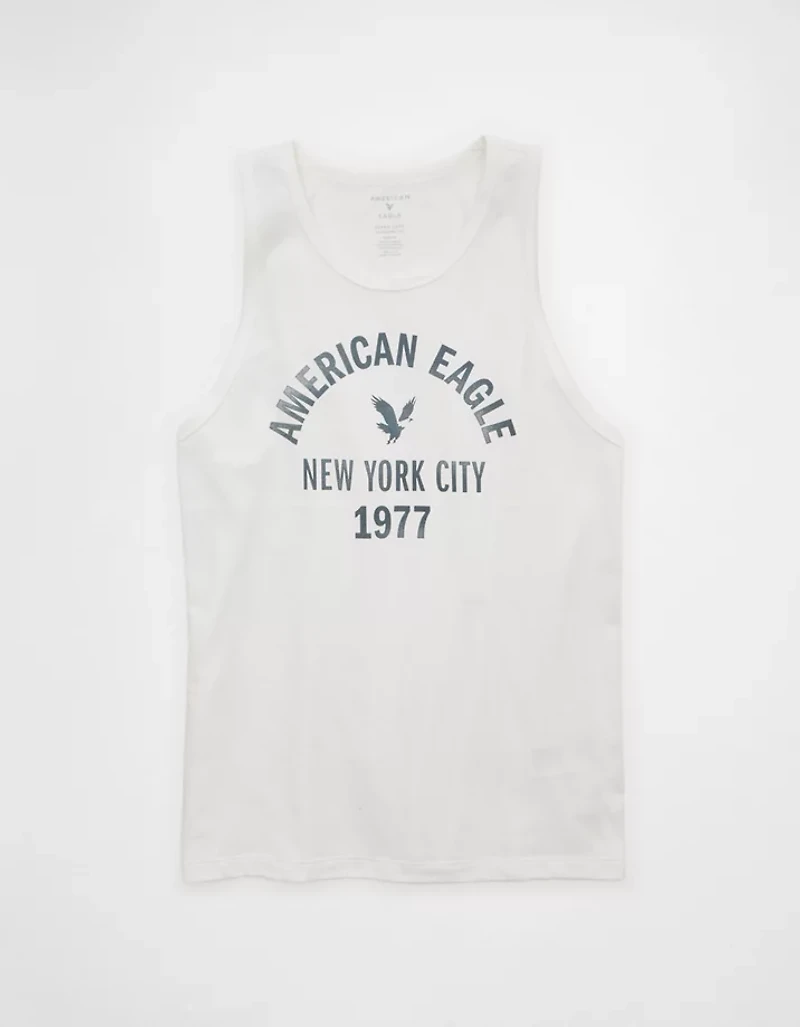 Débardeur léger de coupe standard à image et logo AE