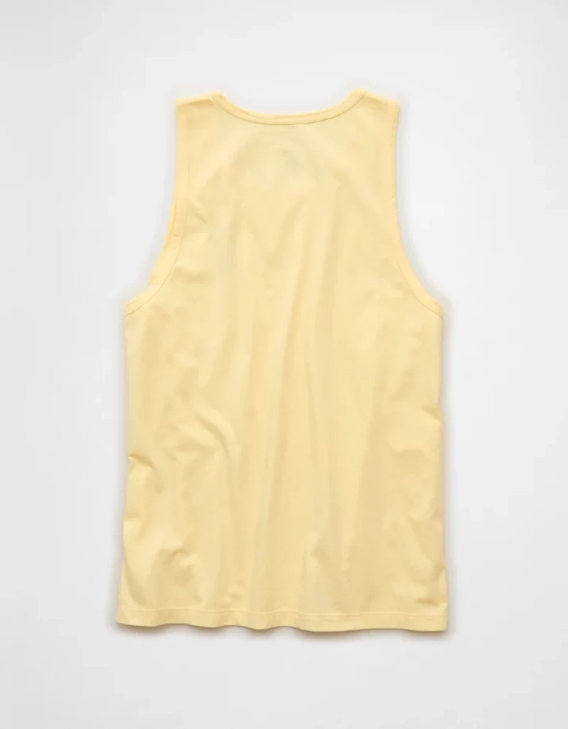AE Standard Fit Lightweight Logo Graphic Tank Top