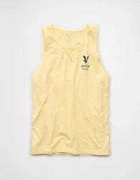 AE Standard Fit Lightweight Logo Graphic Tank Top