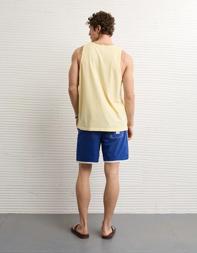 AE Standard Fit Lightweight Logo Graphic Tank Top