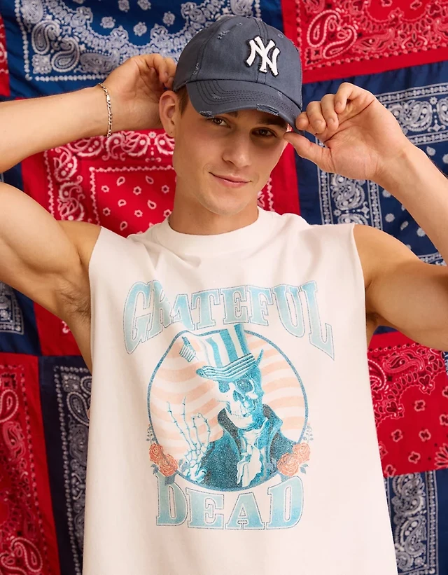 AE Boxy Fit Grateful Dead Tank Top