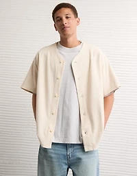 AE Button-Up Baseball T-Shirt
