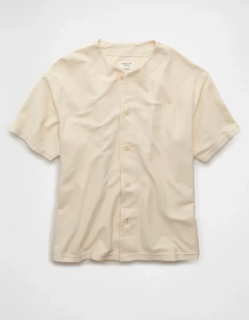 AE Button-Up Baseball T-Shirt