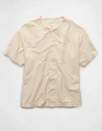 AE Button-Up Baseball T-Shirt