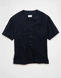 T-shirt de baseball boutonné AE