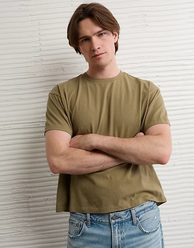 AE Shrunken Fit Lived-In T-Shirt