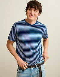 AE Standard Fit Indigo T-Shirt